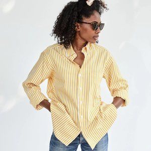 Clare V x Steven Alan Single Needle Button Shirt